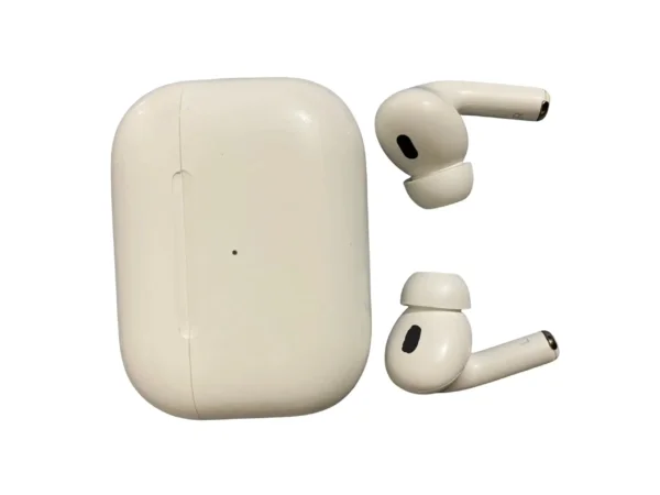 Apple AirPods Pro 2nd Generation in open white charging case