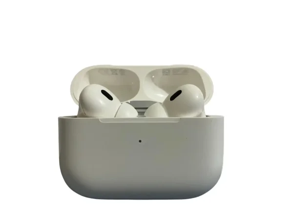 Apple AirPods Pro 2nd Generation in open white charging case