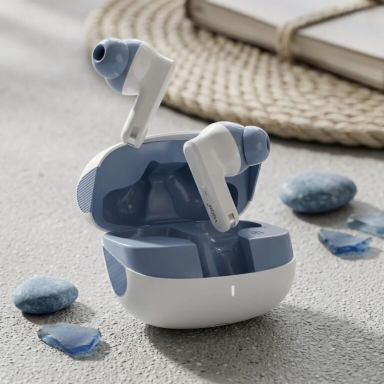 VBON Rovar Blue ANC Earbuds