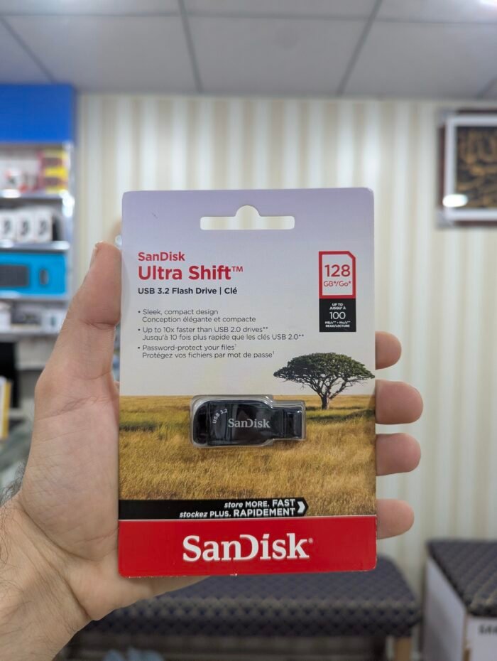 SanDisk Ultra Shift 128GB USB 3.2 Flash Drive